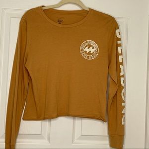 Billabong Cropped Long-Sleeve Tee